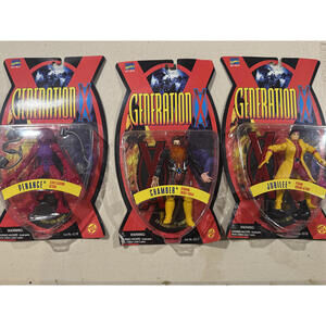 Vintage Toy Biz Generation X Lot - Jubilee, Chamber, Penance SEALED - 1995